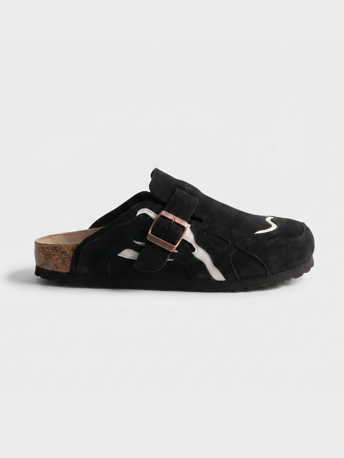Wavey Clogs Black